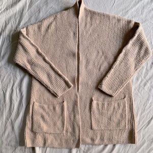 Lucky Brand Blush colored knit cardigan